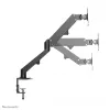 Neomounts DS70-700BL1 Monitor arm 17-27 inch - gas spring, Clamp, 7 kg, 43.2 cm (17 inch), 68.6 cm (27 inch), 100 x 100 mm, Black
