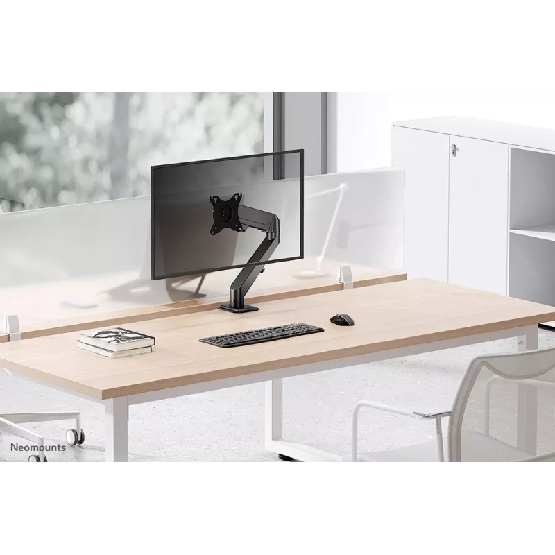 Neomounts DS70-700BL1 Monitor arm 17-27 inch - gas spring, Clamp, 7 kg, 43.2 cm (17 inch), 68.6 cm (27 inch), 100 x 100 mm, Black
