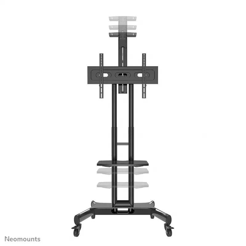 Neomounts NM-M1700BLACK TV trolley 32-75 inch, Black, Fixed floor stand, Steel, 50 kg, 81.3 cm (32 inch), 190.5 cm (75 inch)