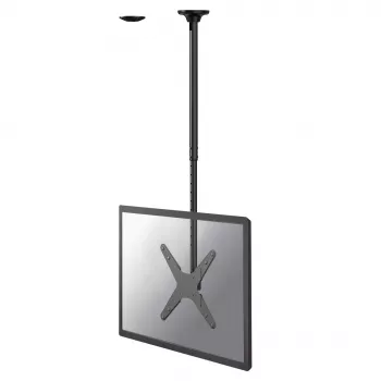 Neomounts FPMA-C340BLACK Monitor/TV mount ceiling 32-75 inch - h 106-156 cm