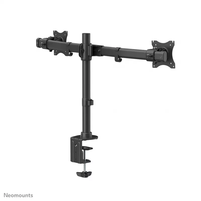 Neomounts FPMA-DCB100DBLACK Monitor arm 10-27 inch, Clamp/Grommet, 10 kg, 25.4 cm (10 inch), 68.6 cm (27 inch), 100 x 100 mm, Black