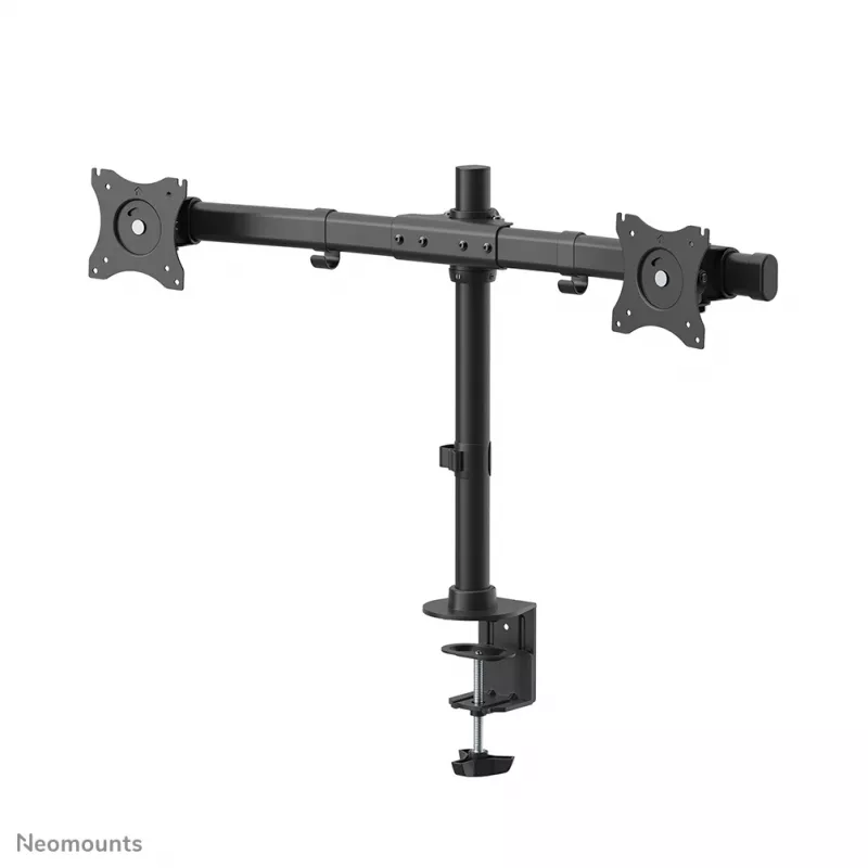 Neomounts FPMA-DCB100DBLACK Monitor arm 10-27 inch, Clamp/Grommet, 10 kg, 25.4 cm (10 inch), 68.6 cm (27 inch), 100 x 100 mm, Black