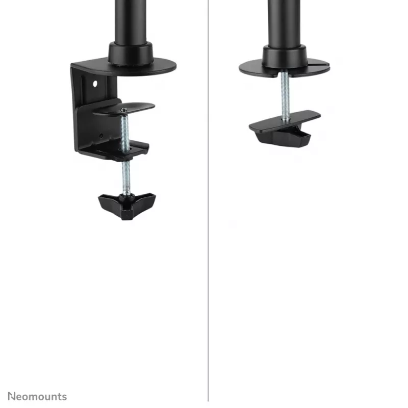 Neomounts FPMA-DCB100DBLACK Monitor arm 10-27 inch, Clamp/Grommet, 10 kg, 25.4 cm (10 inch), 68.6 cm (27 inch), 100 x 100 mm, Black