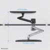 Neomounts DS70-810BL1 Monitor arm 17-32 inch - gas spring - space saving - 180°-stop