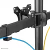 Neomounts FPMA-D550D3BLACK Monitor arm 10-27 inch, Clamp/Grommet, 6 kg, 25.4 cm (10 inch), 68.6 cm (27 inch), 100 x 100 mm, Black