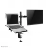 Neomounts FPMA-D550NOTEBOOK Monitor arm with laptop holder 10-32 inch