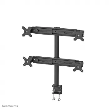 Neomounts FPMA-D700D4 Monitor arm 19-30 inch, Clamp, 8 kg, 48.3 cm (19 inch), 76.2 cm (30 inch), 100 x 100 mm, Black