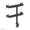 Neomounts FPMA-D700D4 Monitor arm 19-30 inch, Clamp, 8 kg, 48.3 cm (19 inch), 76.2 cm (30 inch), 100 x 100 mm, Black