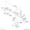 Neomounts FPMA-D960DG Monitor arm 10-27 inch, Grommet, 8 kg, 25.4 cm (10 inch), 68.6 cm (27 inch), 100 x 100 mm, Black