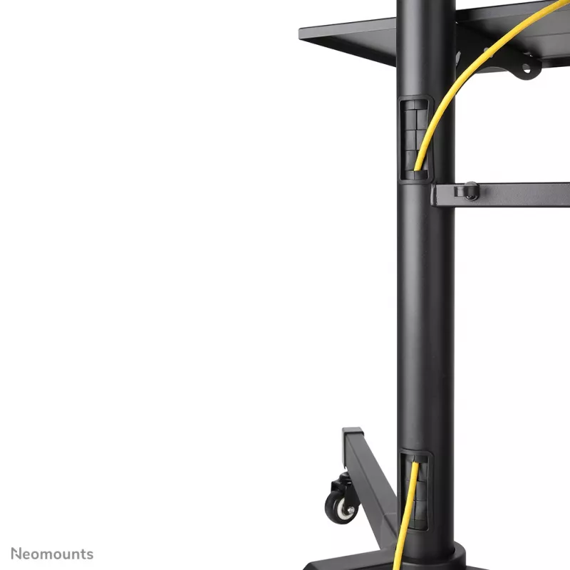 Neomounts PLASMA-M1700E TV trolley 32-70 inch, Black, Portable floor stand, Steel, 50 kg, 81.3 cm (32 inch), 177.8 cm (70 inch)