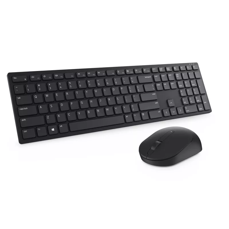 DELL Pro Keyboard and Mouse - KM5221W - German (QWERTZ) - Black