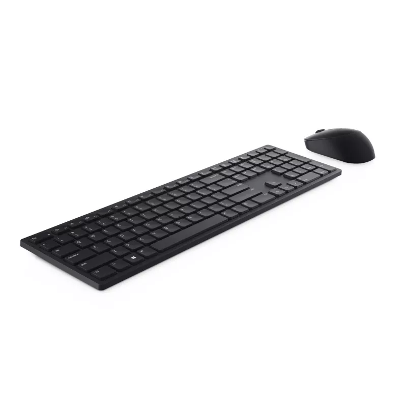 DELL Pro Keyboard and Mouse - KM5221W - German (QWERTZ) - Black