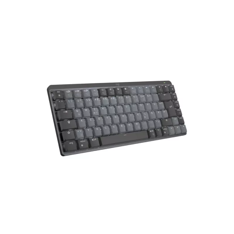 LOGITECH Mx Mechanical Mini Minimalist Wireless Illuminated Keyboard - Graphite Tactile Quiet Qwertz Deutsch