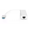 DIGITUS USB 3.0, 3-ports HUB & Gigabit LAN adapter 3xUSB A/F,1xUSB A/M,1xRJ45 LAN Supports Windows and Mac OS