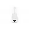 DIGITUS USB 3.0, 3-ports HUB & Gigabit LAN adapter 3xUSB A/F,1xUSB A/M,1xRJ45 LAN Supports Windows and Mac OS
