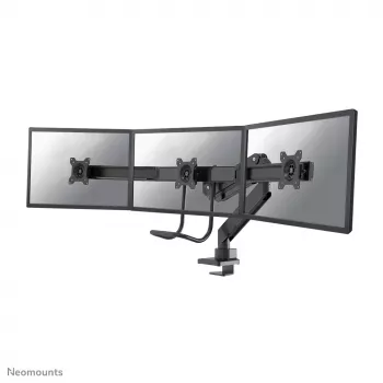 Neomounts NM-D775DX3BLACK Monitor arm 17-27 inch - gas spring - Topfix - 180°-stop