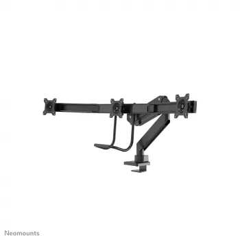 Neomounts NM-D775DX3BLACK Monitor arm 17-27 inch - gas spring - Topfix - 180°-stop