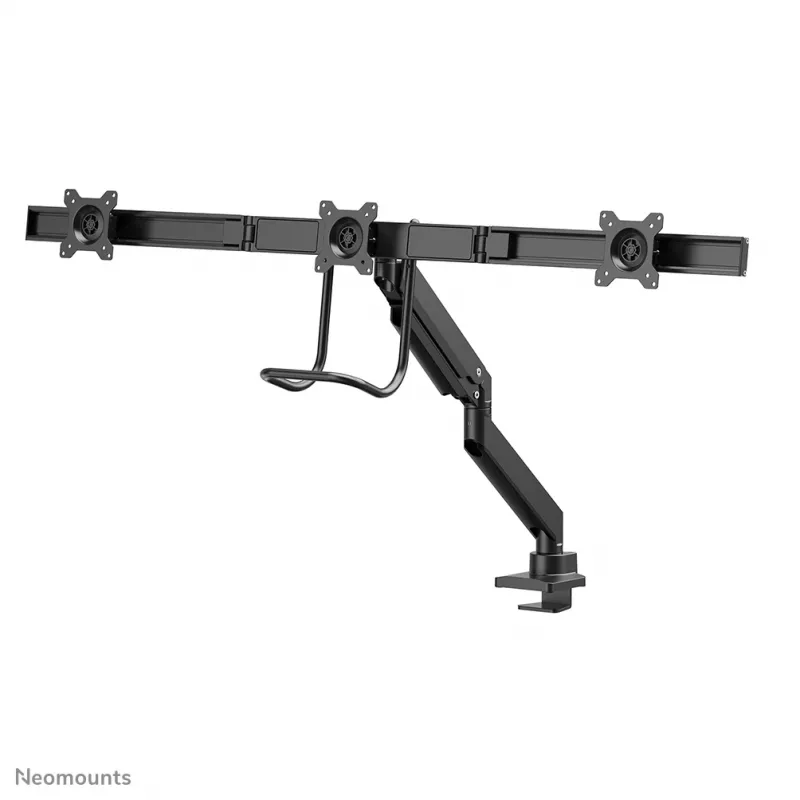 Neomounts NM-D775DX3BLACK Monitor arm 17-27 inch - gas spring - Topfix - 180°-stop