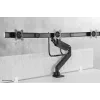 Neomounts NM-D775DX3BLACK Monitor arm 17-27 inch - gas spring - Topfix - 180°-stop