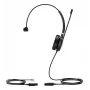 Yealink YHS36 Headset Wired Head-band Office/Call center Black, Silver