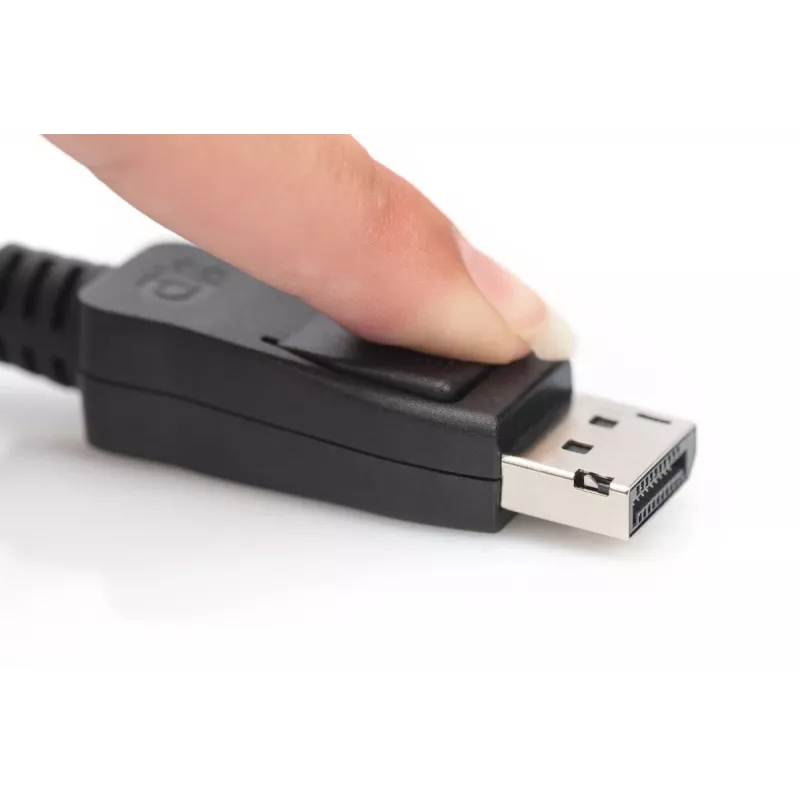 DIGITUS DisplayPort Cable, M/M, 1m Ultra HD 8K, Vers. 1.3/1.4, standard