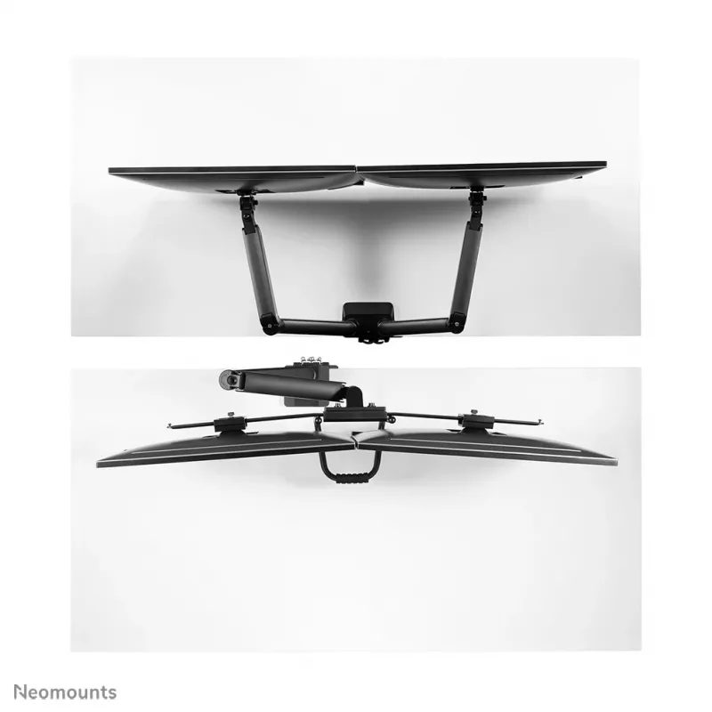 Neomounts DS75-450BL2 Monitor arm 17-32 inch - gas spring - Topfix - 180°-stop