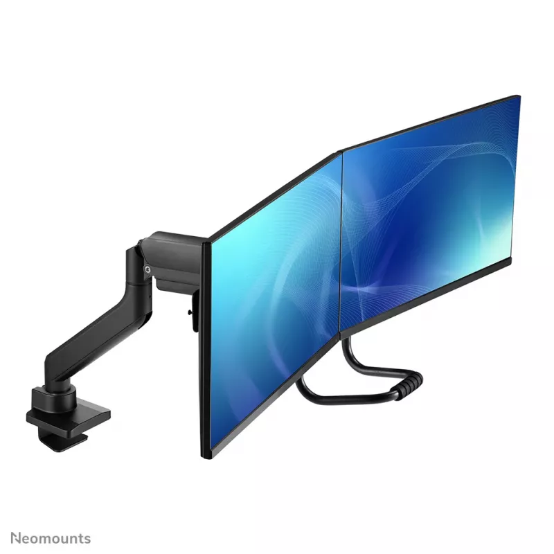 Neomounts DS75-450BL2 Monitor arm 17-32 inch - gas spring - Topfix - 180°-stop
