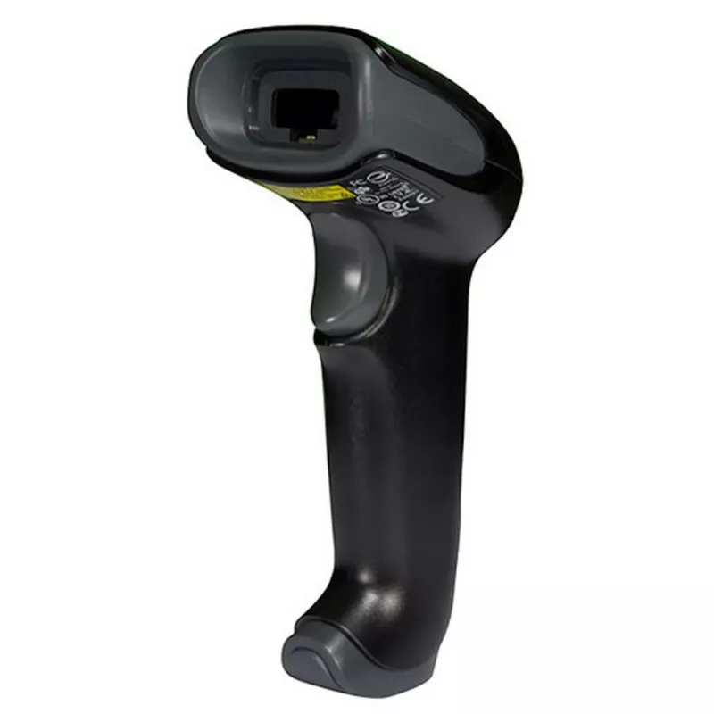 HONEYWELL Barcode Scanner Voyager 1250g USB Kit - Includes Black Scanner 1250g & USB Type A Coiled Cable 3m & Flex Neck Presentation Stand & Documentation