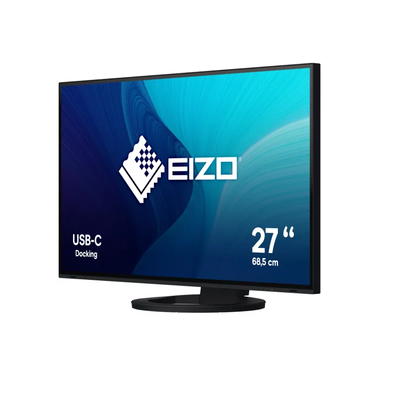 EIZO FlexScan EV2781-BK computer monitor 68.6 cm (27 inch) 2560 x 1440 pixels Quad HD LCD Black