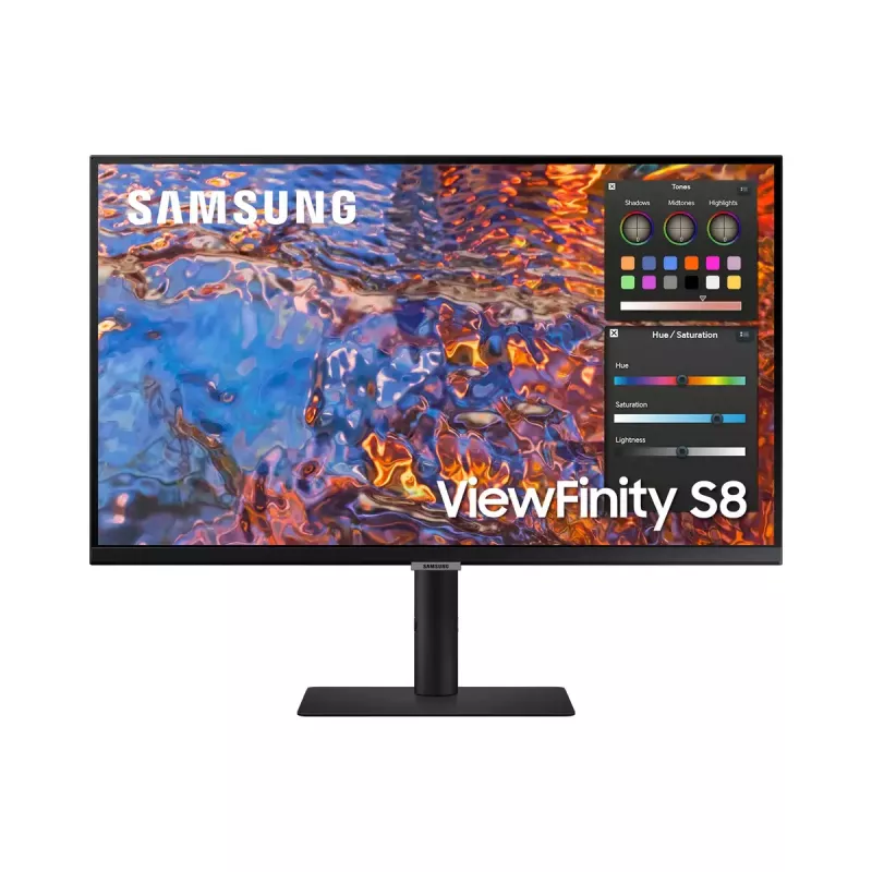 Monitor Samsung S80PB 32 inch 4K Ultra HD LED IPS 3840 x 2160, 5 ms, 178° viewing, USB hub, VESA, height adjustable