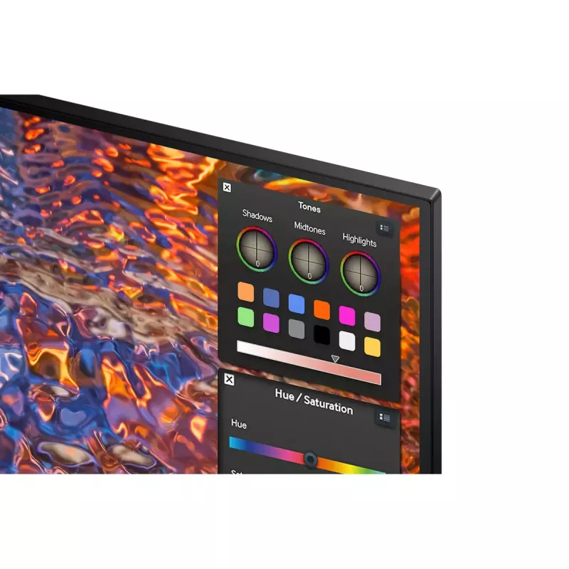 Monitor Samsung S80PB 32 inch 4K Ultra HD LED IPS 3840 x 2160, 5 ms, 178° viewing, USB hub, VESA, height adjustable