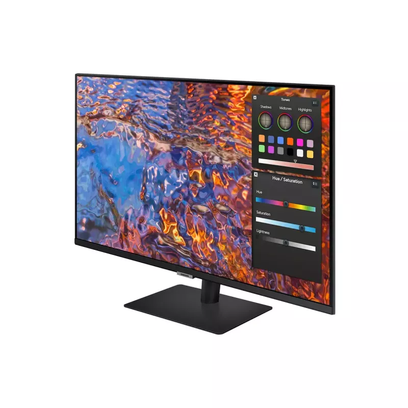 Monitor Samsung S80PB 32 inch 4K Ultra HD LED IPS 3840 x 2160, 5 ms, 178° viewing, USB hub, VESA, height adjustable