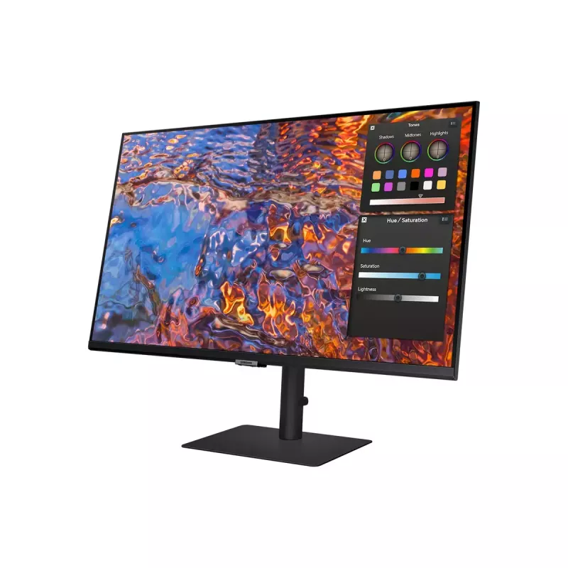 Monitor Samsung S80PB 32 inch 4K Ultra HD LED IPS 3840 x 2160, 5 ms, 178° viewing, USB hub, VESA, height adjustable
