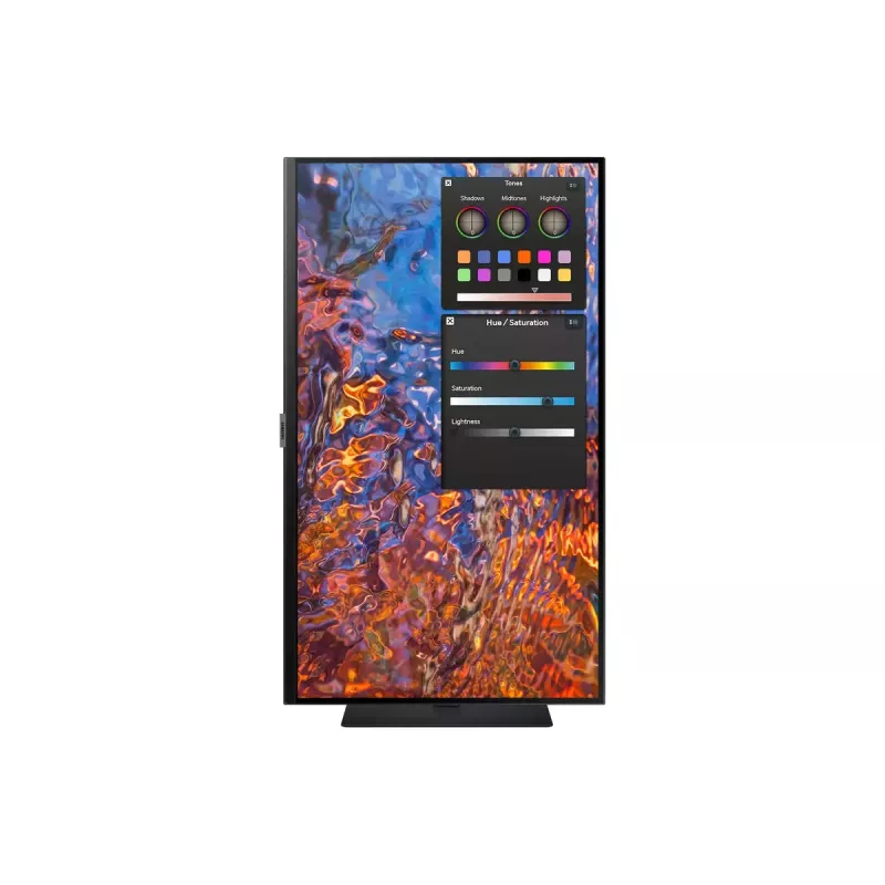 Monitor Samsung S80PB 32 inch 4K Ultra HD LED IPS 3840 x 2160, 5 ms, 178° viewing, USB hub, VESA, height adjustable