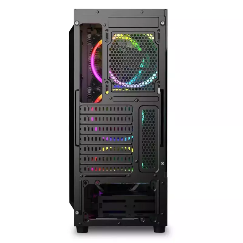 PC Case Sharkoon RGB Wave Desktop Black