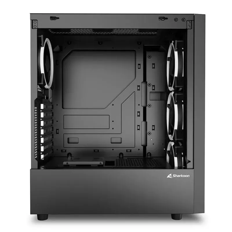 PC Case Sharkoon RGB Wave Desktop Black