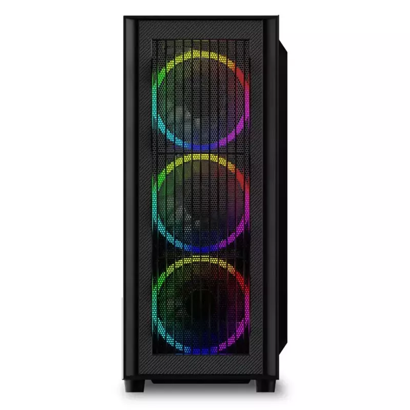 PC Case Sharkoon RGB Wave Desktop Black