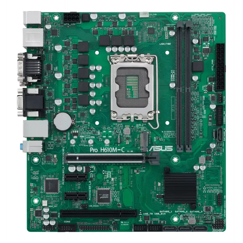 Motherboard ASUS Pro H610M-C-CSM Intel H610 LGA 1700 micro ATX