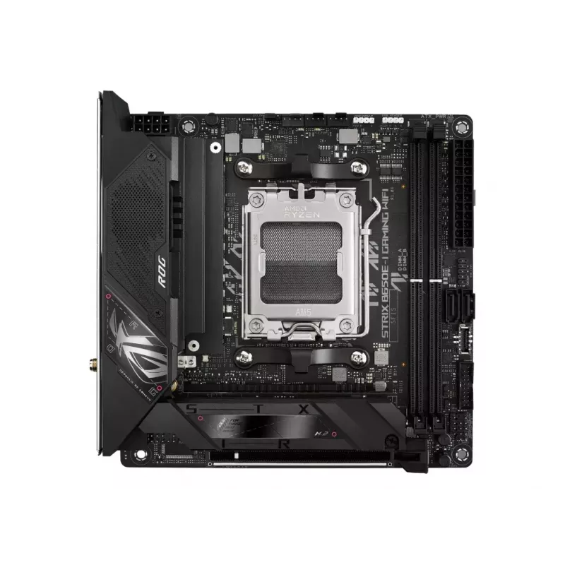 Motherboard ASUS ROG STRIX B650E-I GAMING WIFI mini ITX — AMD B650, Socket AM5, DDR5, 2x M.2, Wi‑Fi 6E, 2.5Gb LAN
