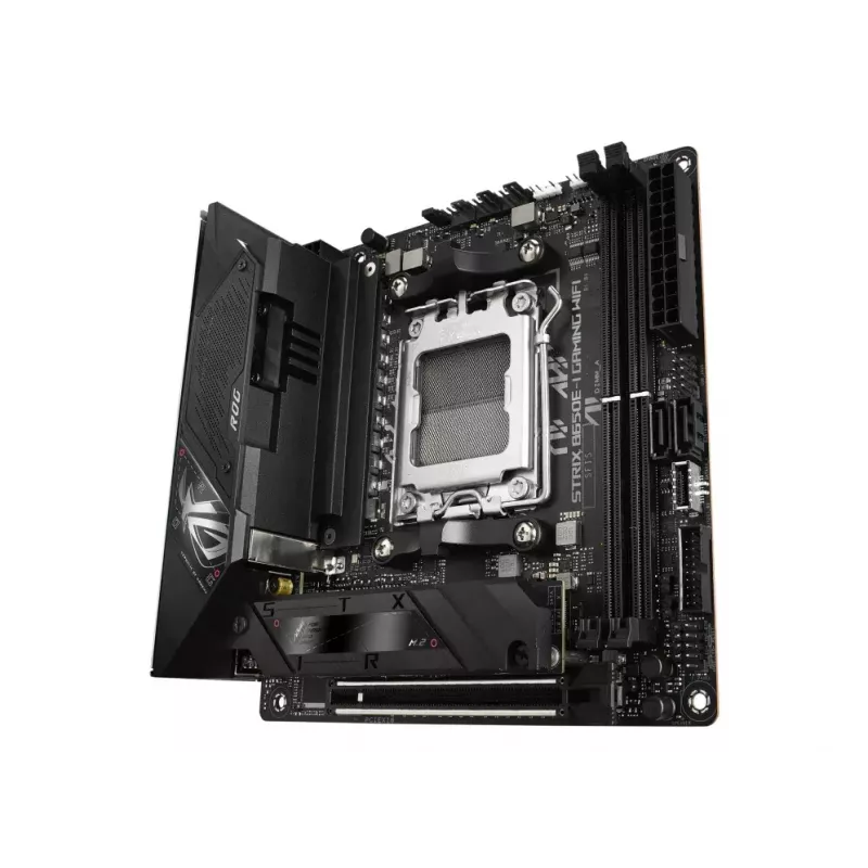 Motherboard ASUS ROG STRIX B650E-I GAMING WIFI mini ITX — AMD B650, Socket AM5, DDR5, 2x M.2, Wi‑Fi 6E, 2.5Gb LAN