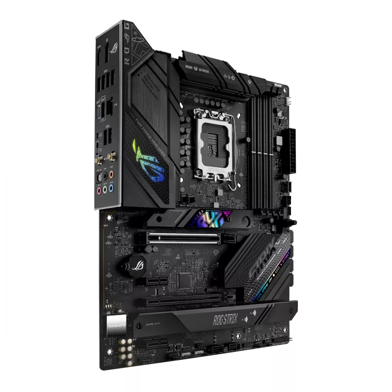 Motherboard ASUS ROG STRIX B760-F GAMING WIFI — Intel B760, LGA 1700, ATX, DDR5, 4 DIMM, Wi‑Fi 6E, 2.5Gb LAN