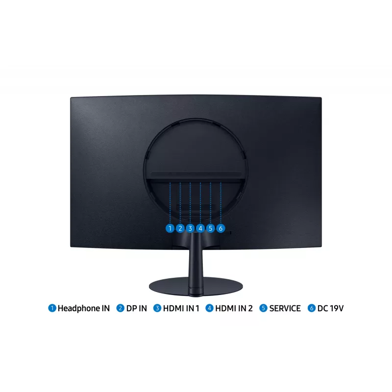 Samsung S39C computer monitor 68.6 cm (27 inch) 1920 x 1080 pixels Full HD LED Black