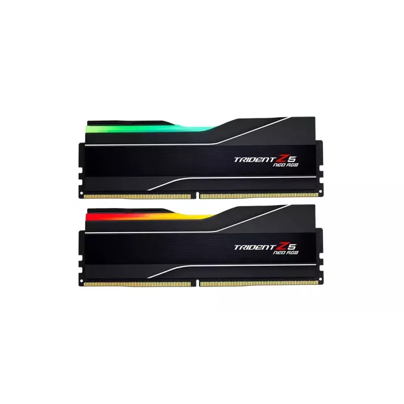 DIMM 32 GB DDR5-6000 (2x 16 GB) Dual-Kit, Arbeitsspeicher schwarz, F5-6000J3636F16GX2-TZ5NR, Trident Z NEO RGB, AMD EXPO