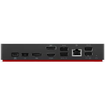 Lenovo ThinkPad Universal Thunderbolt 4 Smart Dock Wired Black 40 Gbit/s 100 W