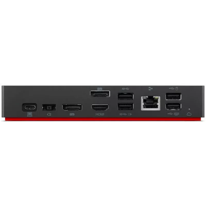 Lenovo ThinkPad Universal Thunderbolt 4 Smart Dock Wired Black 40 Gbit/s 100 W