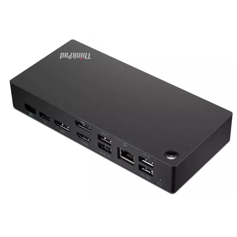 Lenovo ThinkPad Universal Thunderbolt 4 Smart Dock Wired Black 40 Gbit/s 100 W