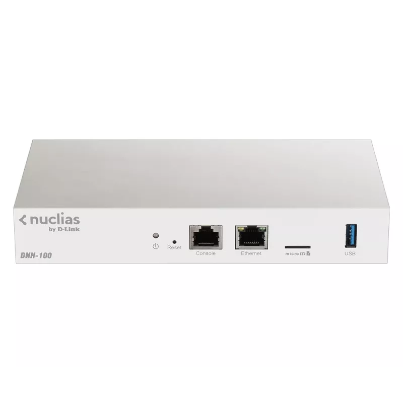 D-Link Nuclias Connect Hub, 100 Mbit/s, IEEE 802.1Q, IEEE 802.3ab, IEEE 802.3u, IEEE 802.3x, 10,100,1000 Mbit/s, WPA2, WPA3, Wired, 100 - 240 V