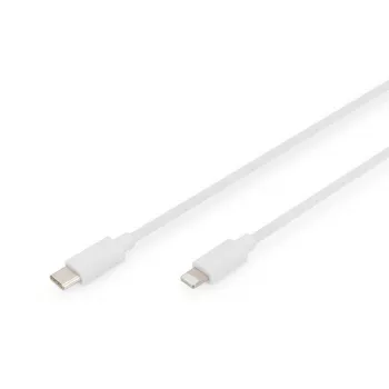 Charger Cable USB-C - Lightning Digitus Data DB-600109-010-W