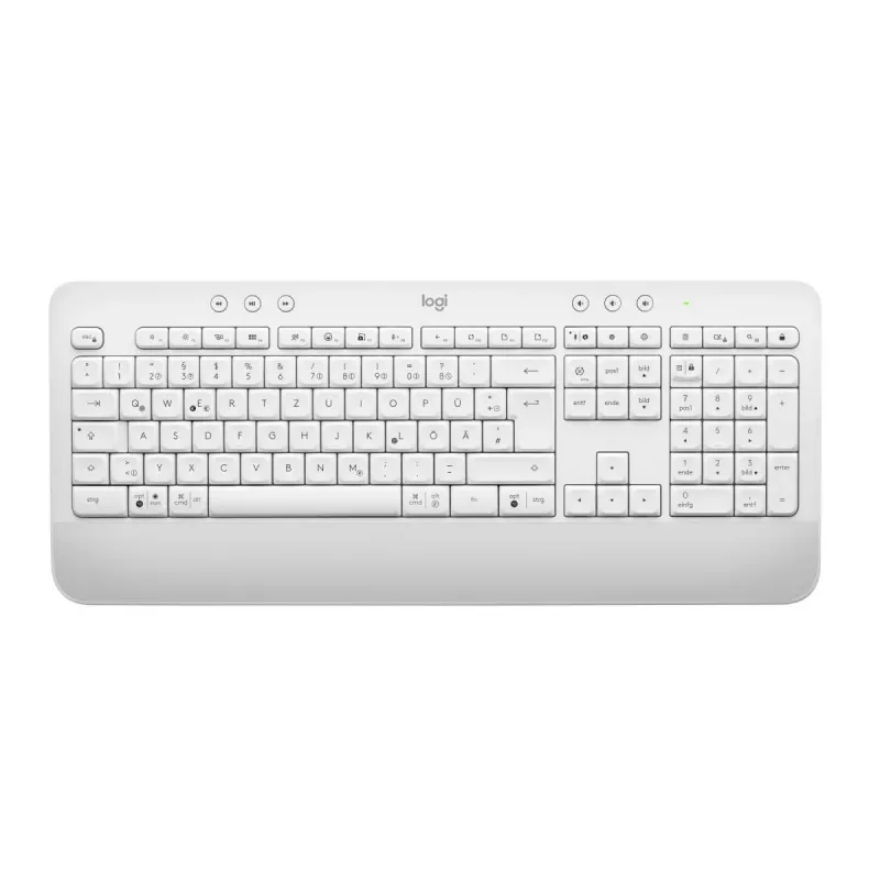 LOGITECH Signature K650 Wireless Keyboard - Off-white - Deutsch Qwertz