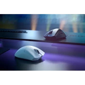 RAZER Deathadder V3 Pro Ergonomic Wireless / Wired Gaming Mouse White